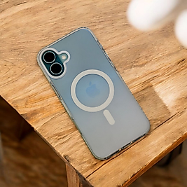 iPhone 16 Spada İcon Serisi Magsafe Uyumlu Kılıf - White