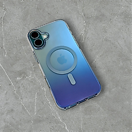 iPhone 16 Spada İcon Serisi Magsafe Uyumlu Kılıf - Mavi