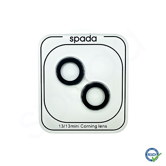 İphone 13 / 13 Mini Spada Safir Lens Koruyucu - Silver