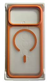 iPhone 17 Pro Uyumlu MagSafe Şarj Özellikli Spada Panzer Kılıf - Turuncu