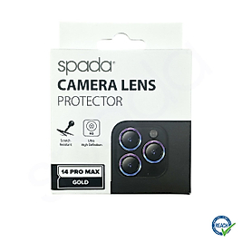 İphone 14 Pro Max Spada Safir Lens Koruyucu - Gold