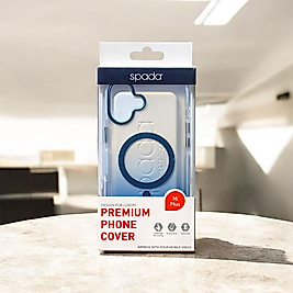 iPhone 16 Plus Spada İcon Serisi Magsafe Uyumlu Kılıf - Mavi