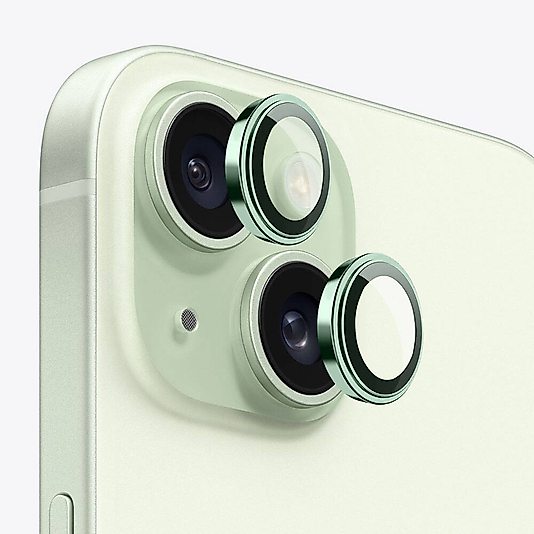 iPhone 15 / 15 Plus Uyumlu Wiwu Lens Guard Metal Kamera Lens Koruyucu
