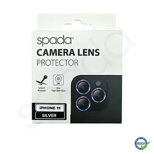 İphone 11 Spada Safir Lens Koruyucu - Silver