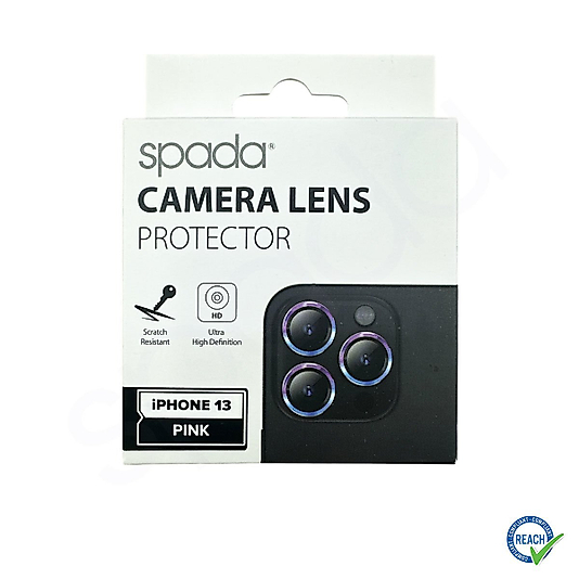 İphone 13 / 13 Mini Spada Safir Lens Koruyucu - Pink