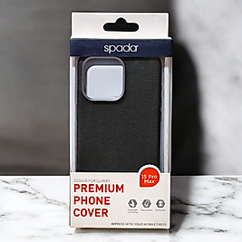 iPhone 15 Pro Max Spada Pelle Serisi Magsafe Uyumlu Kılıf - Black