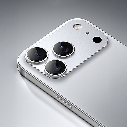 iPhone 17 Pro Max Uyumlu Benks Glass Warrior Anti Reflective Metal Kamera Lens Koruyucu Mavi