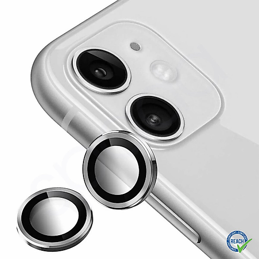 İphone 11 Spada Safir Lens Koruyucu - Silver