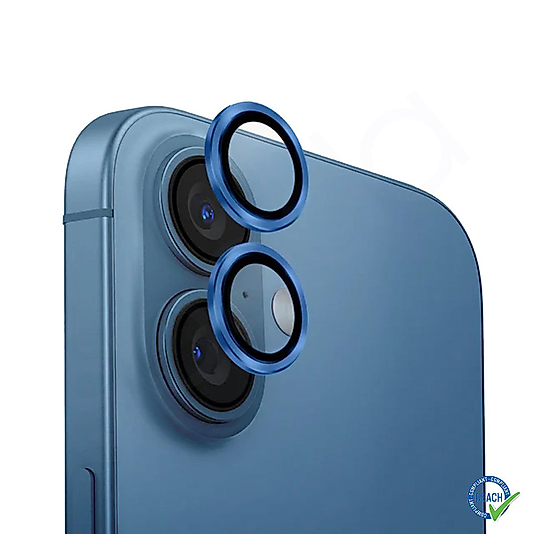 İphone 13 / 13 Mini Spada Safir Lens Koruyucu - Blue
