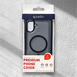 iPhone 16 Plus Spada Panzer Serisi Magsafe Uyumlu Kılıf - Siyah