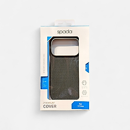 iPhone 17 Pro Uyumlu Magsafe Şarj Özellikli Spada Kevlar Kılıf - Siyah