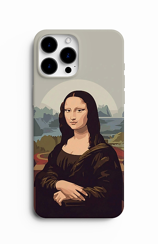 Mona Lisa Baskılı Kılıf