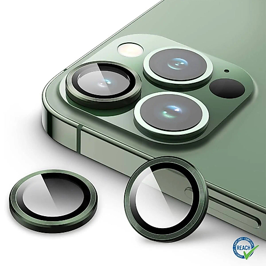 İphone 13 Pro Max Spada Safir Lens Koruyucu - Green