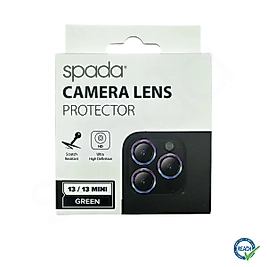İphone 13 / 13 Mini Spada Safir Lens Koruyucu - Green