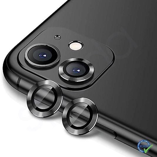 İphone 11 Spada Safir Lens Koruyucu - Siyah
